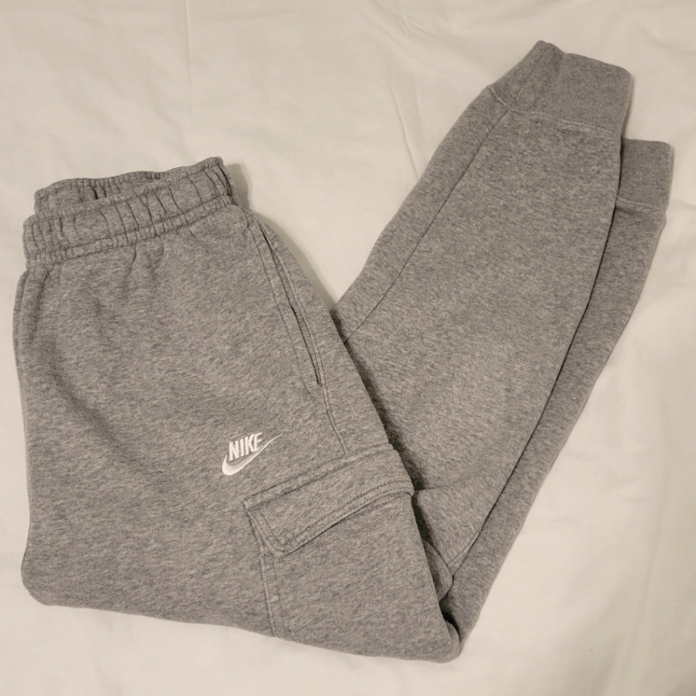 Nike Men's Fleece Cargo Pants, Small